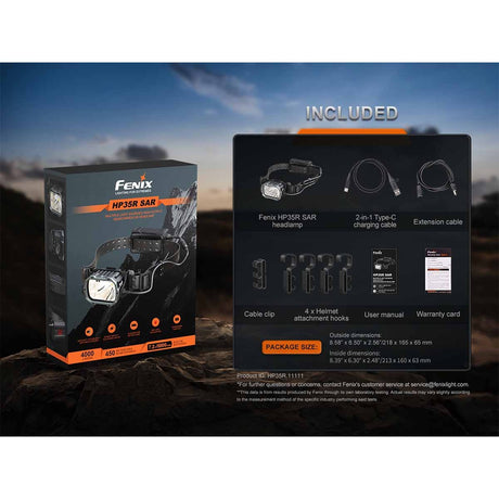 Fenix - HP35R Professional Headlamp - Standard Edition — view 21
