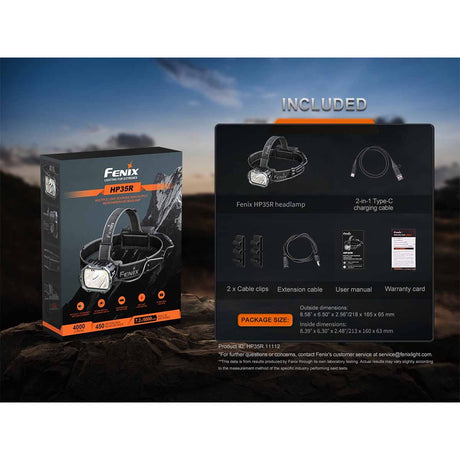Fenix - HP35R Professional Headlamp - Standard Edition — view 22