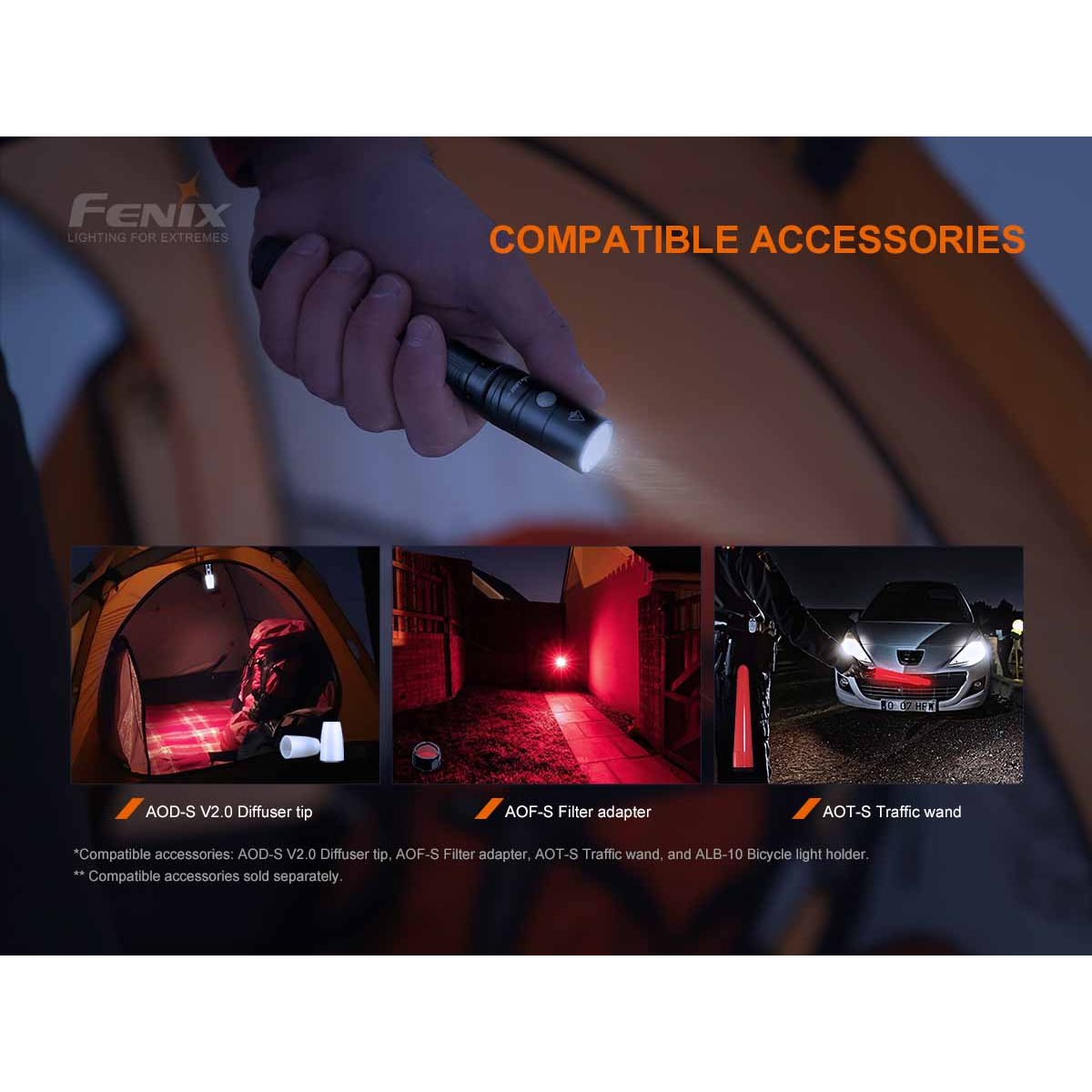 Fenix - LD22 V2.0 Flashlight with Rechargeable Battery