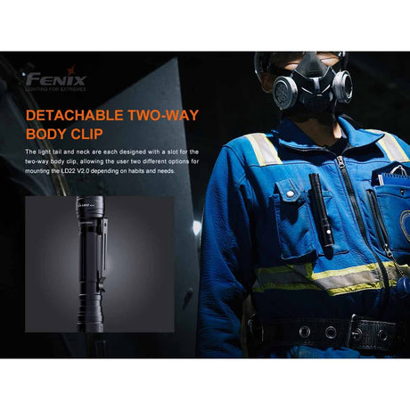 Fenix - LD22 V2.0 Flashlight with Rechargeable Battery