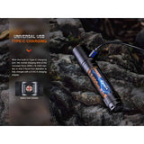 Fenix - LD30R Rechargeable Flashlight, 1700 Lumens, Black