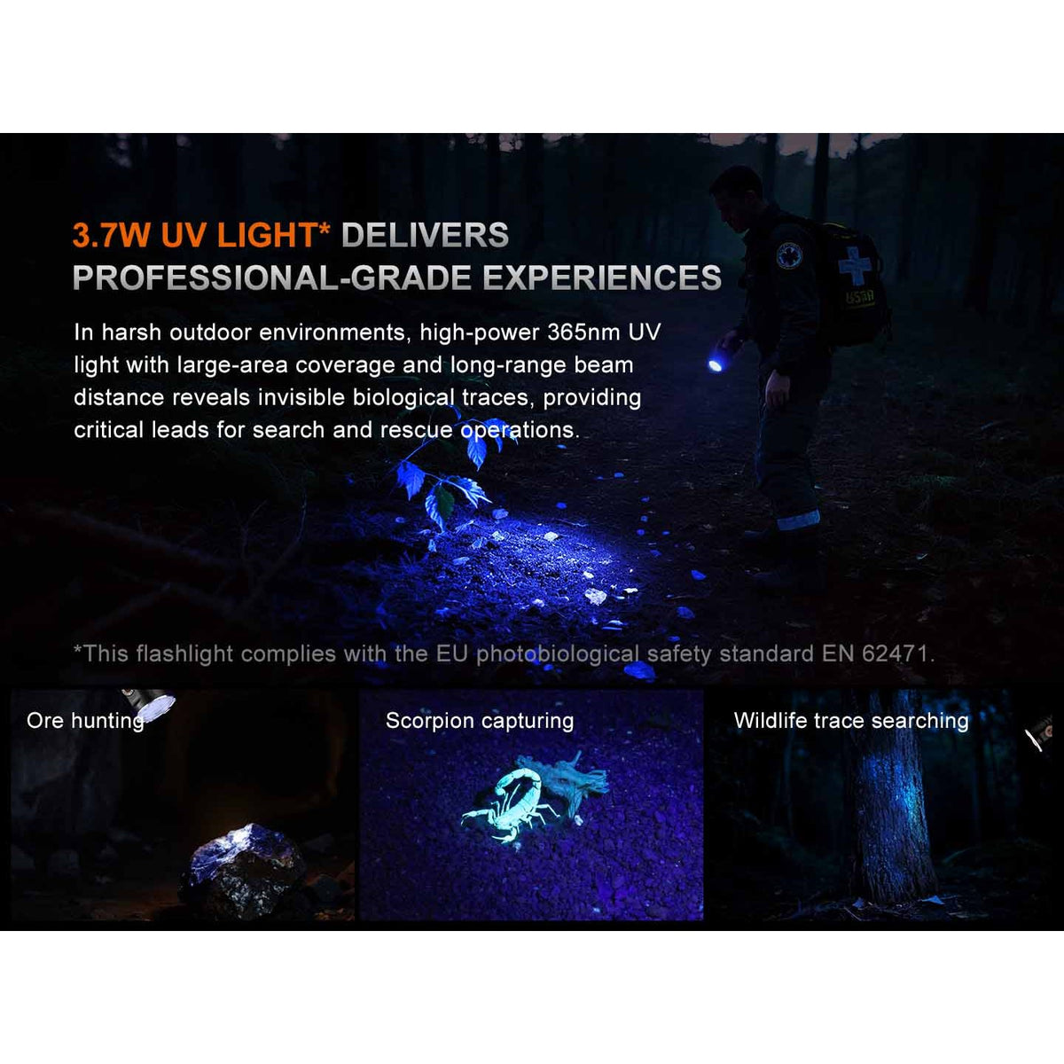 Fenix - LR35R PRO 10000 Lumen Flashlight