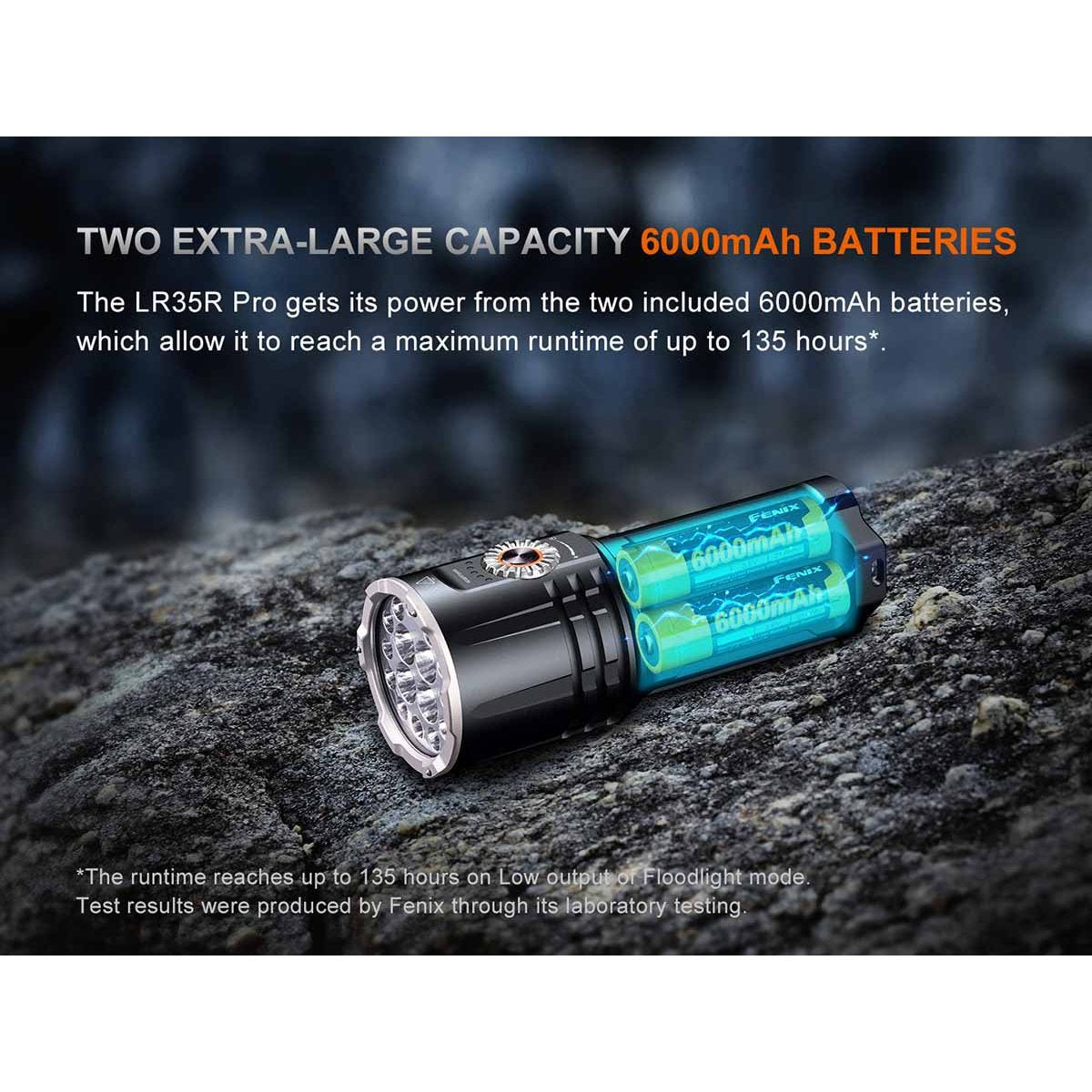 Fenix - LR35R PRO 10000 Lumen Flashlight