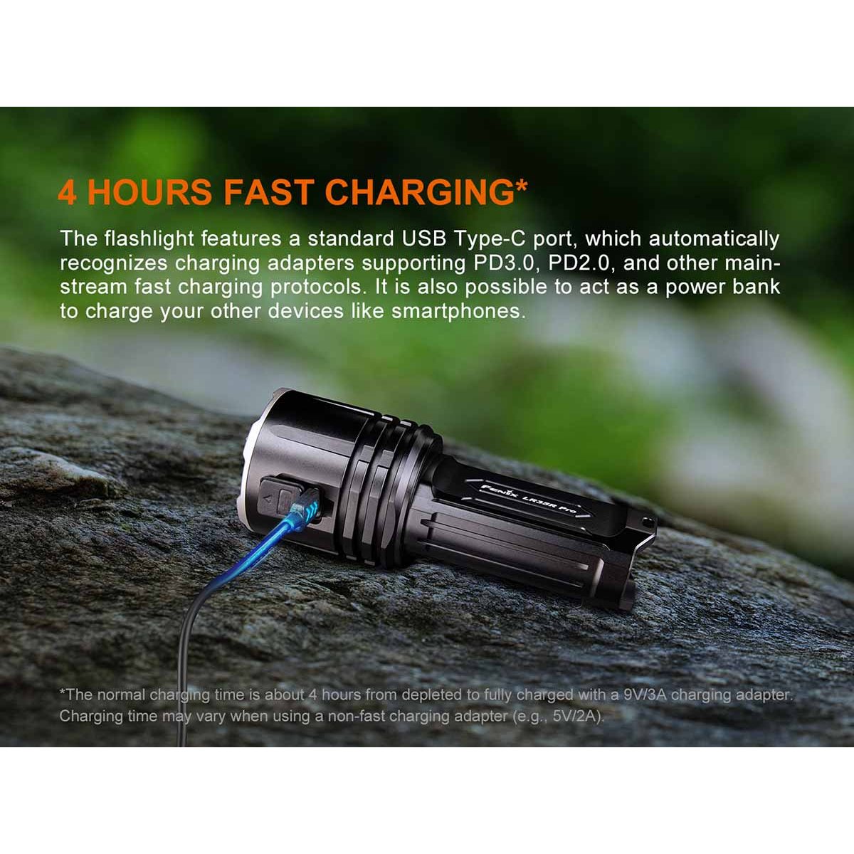 Fenix - LR35R PRO 10000 Lumen Flashlight