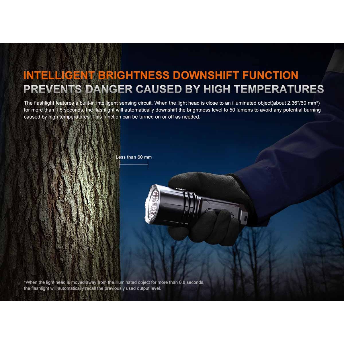 Fenix - LR35R PRO 10000 Lumen Flashlight