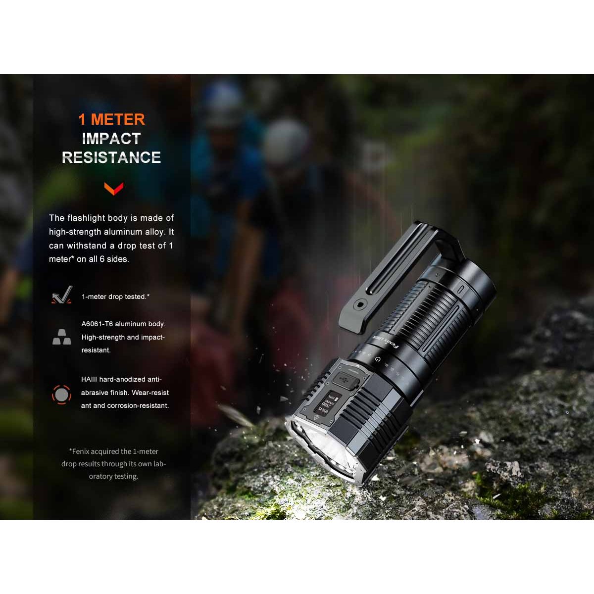 Fenix - LR60R Search Flashlight with 21000 Lumens — view 15