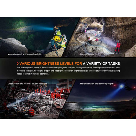 Fenix - LR60R Search Flashlight with 21000 Lumens — view 6