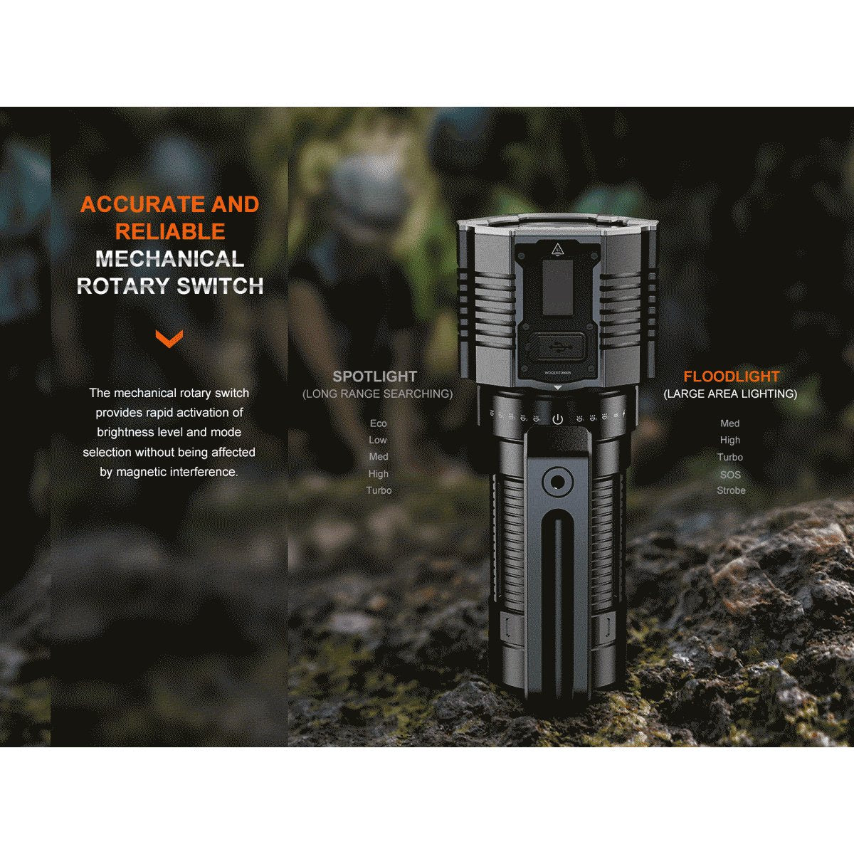 Fenix - LR60R Search Flashlight with 21000 Lumens — view 8
