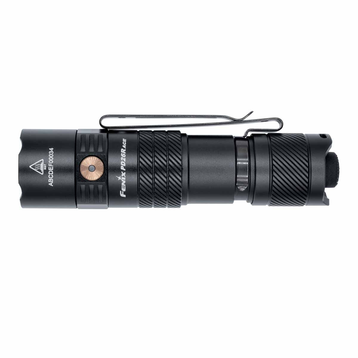 Fenix - PD26R ACE Rechargeable Flashlight - Black