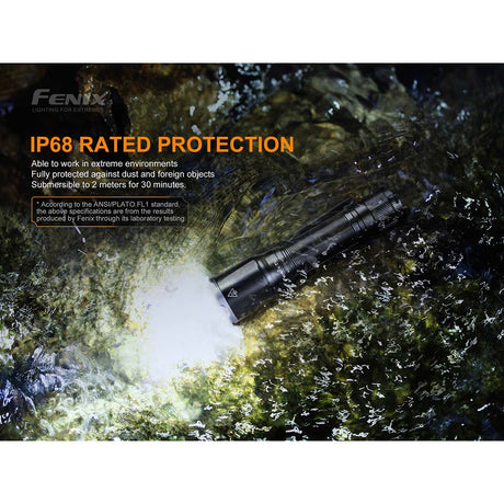 Fenix - TK16 V2.0 Tactical Flashlight - Black