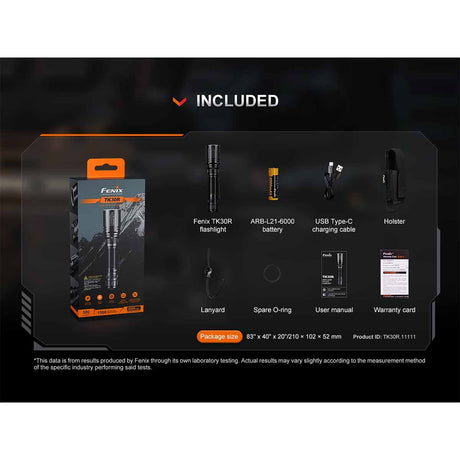 Fenix - TK30R White Laser Flashlight