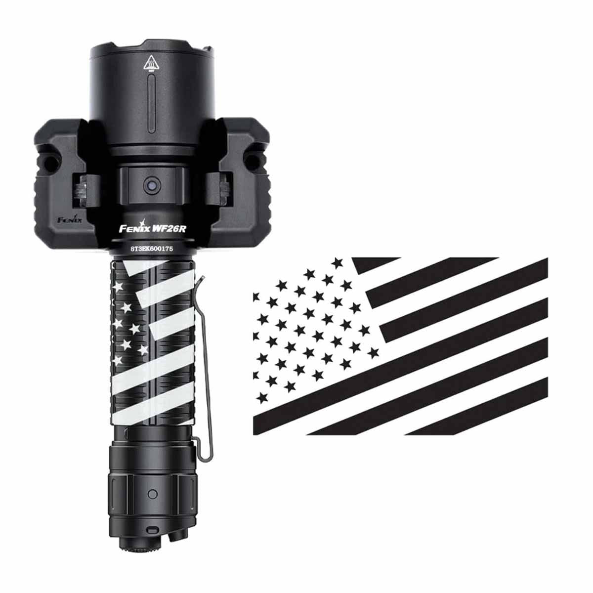 Fenix - WF26R Rechargeable Flashlight with Charging Dock