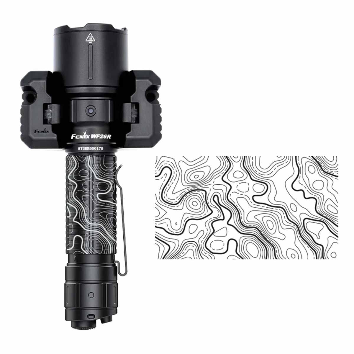 Fenix - WF26R Rechargeable Flashlight with Charging Dock