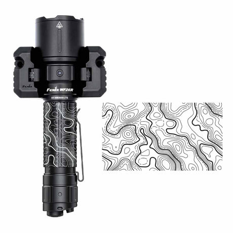 Fenix - WF26R Rechargeable Flashlight with Charging Dock