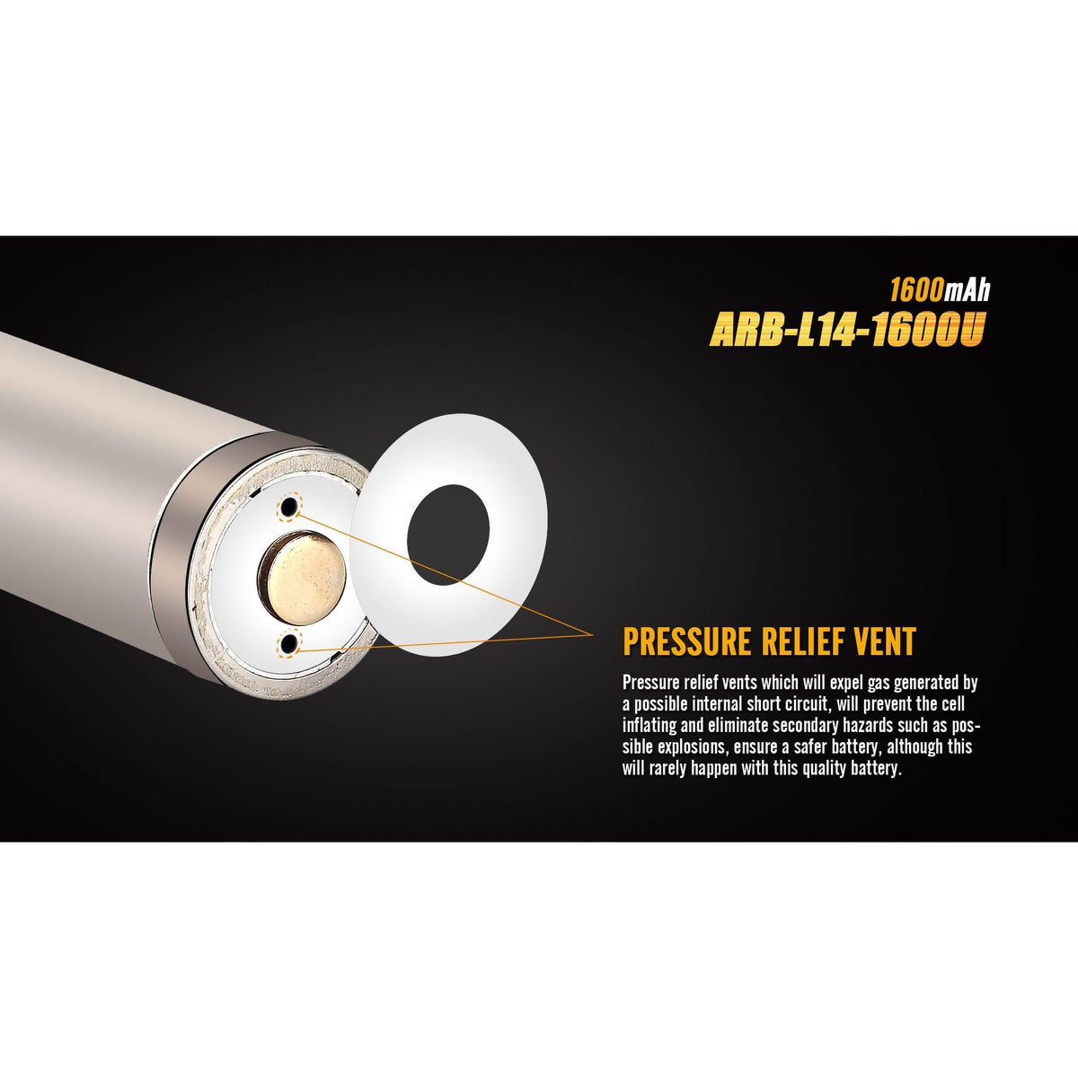 FENIX - ARB-L14-1600U USB Rechargeable Battery