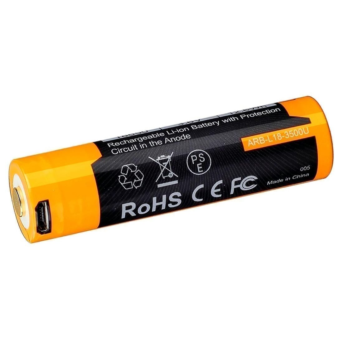 FENIX - ARB-L18-3500U USB Rechargeable 18650 Battery