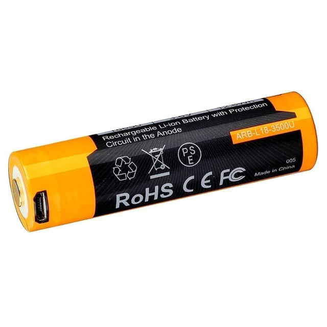 FENIX - ARB-L18-3500U USB Rechargeable 18650 Battery