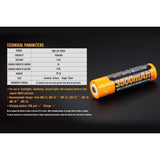 FENIX - ARB-L18-3500U USB Rechargeable 18650 Battery