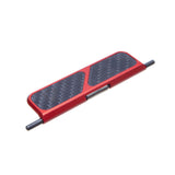 Fortis - Billet Dust Cover - Carbon Fiber - Red