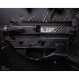 Fortis - Billet Dust Cover - Carbon Fiber - Red — view 3