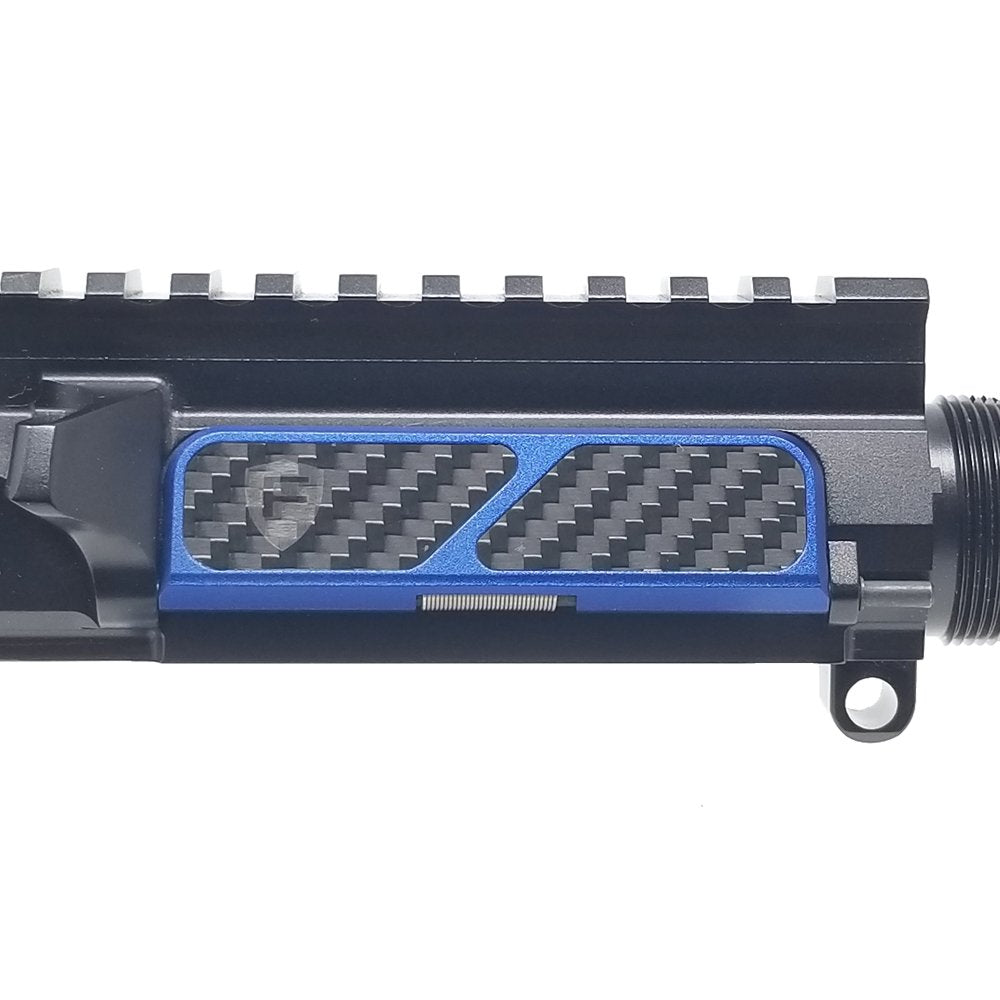 Fortis - Billet Dust Cover - Carbon Fiber - Red — view 6