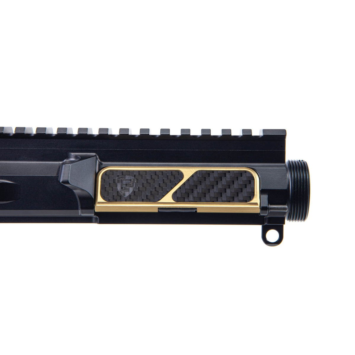 Fortis - Billet Dust Cover - Carbon Fiber - Red — view 7