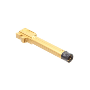 Fortis - Glock Match Grade Barrel 19 Threaded TiN Coating Gold