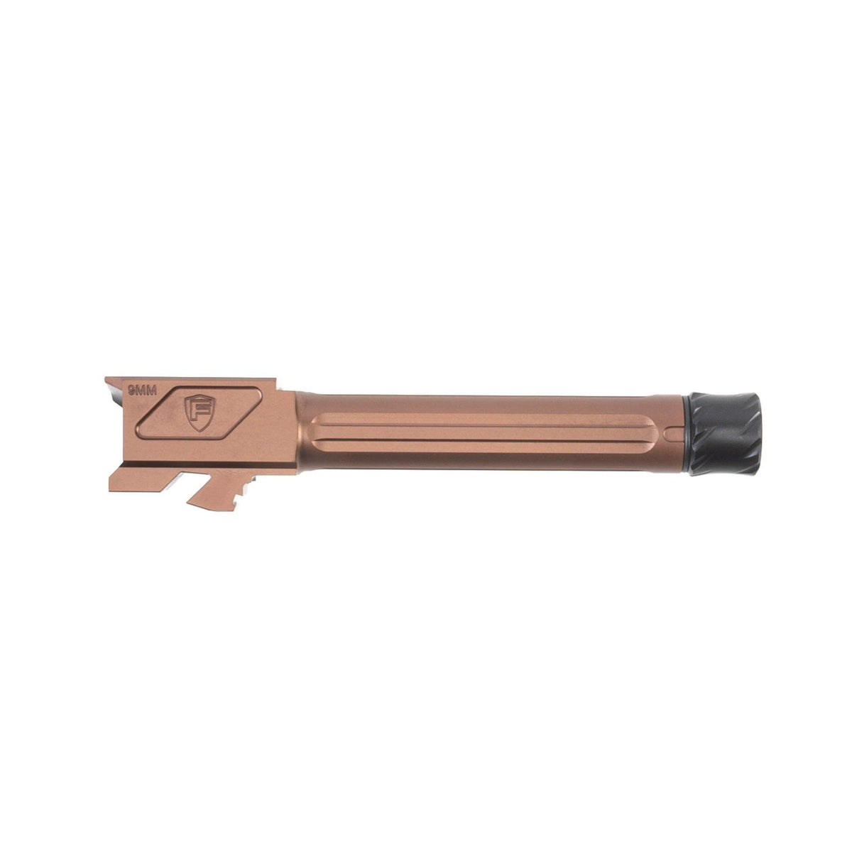 Fortis - Glock Match Grade Barrel 19 Threaded TiN Coating Gold