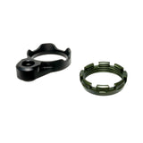 Fortis Manufacturing - K1 System Castle Nut and End Plate - Black — view 13
