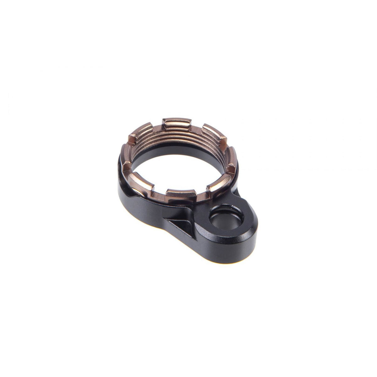 Fortis Manufacturing - K1 System Castle Nut and End Plate - Black — view 14