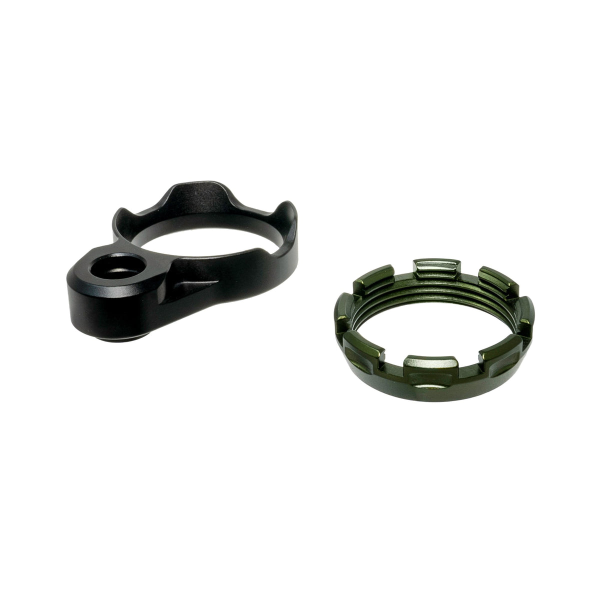 Fortis Manufacturing - K1 System Castle Nut & End Plate - Grey — view 13