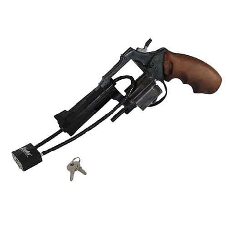 Firearm Safety Devices - 15” Cable Gun Lock (Black)