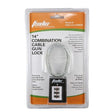 Firearm Safety Devices - 14” Combination Cable Gun Lock