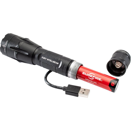SureFire - FURY 15 / 1,500 Lumen IntelliBeam Dual Fuel LED Flashlight