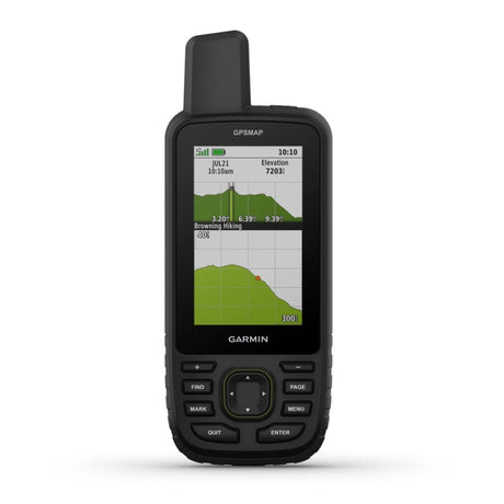Garmin – GPSMAP 67 & 67i Handheld GPS Navigators with Mapping and Satellite Messaging