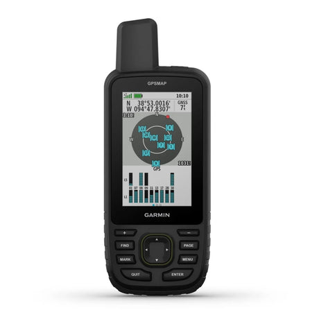 Garmin – GPSMAP 67 & 67i Handheld GPS Navigators with Mapping and Satellite Messaging