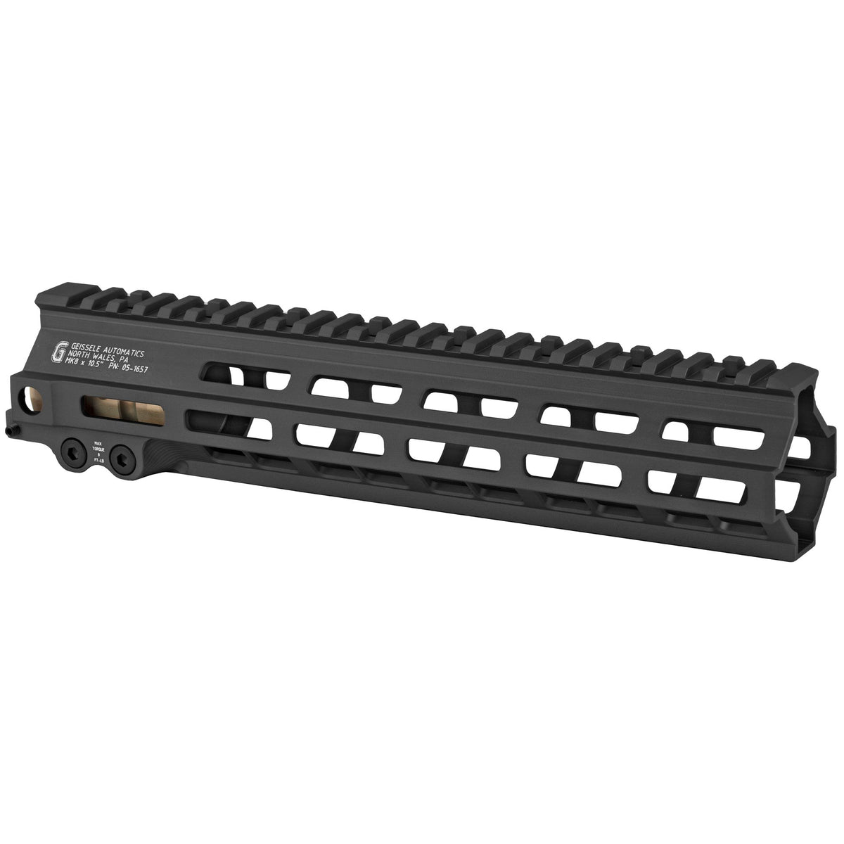 Geissele Automatics - 10.5" Super Modular Rail MK8 M-LOK - Black — view 2