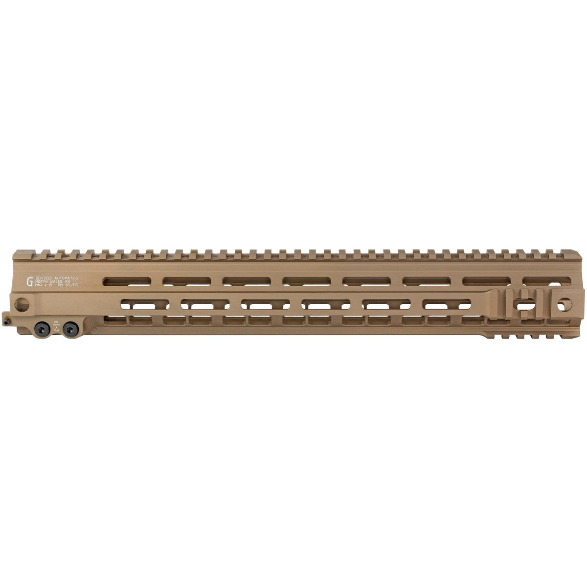 Geissele Automatics - 15" Super Modular Rail MK4 M-LOK - DDC — view 3