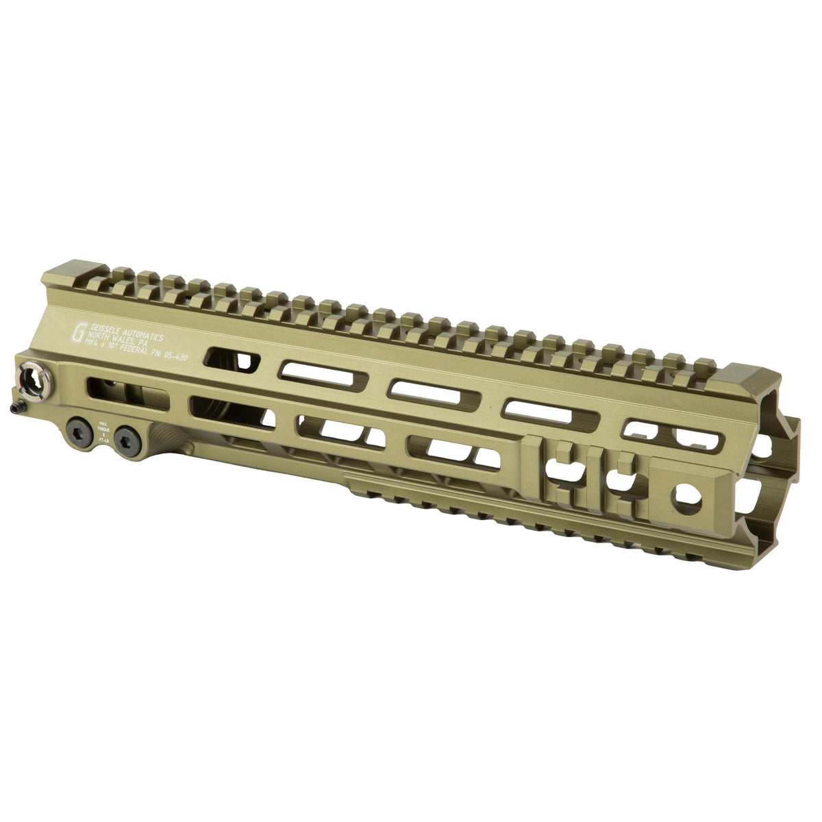 Geissele Automatics - 10" Super Modular Rail MK4 M-LOK - DDC — view 2