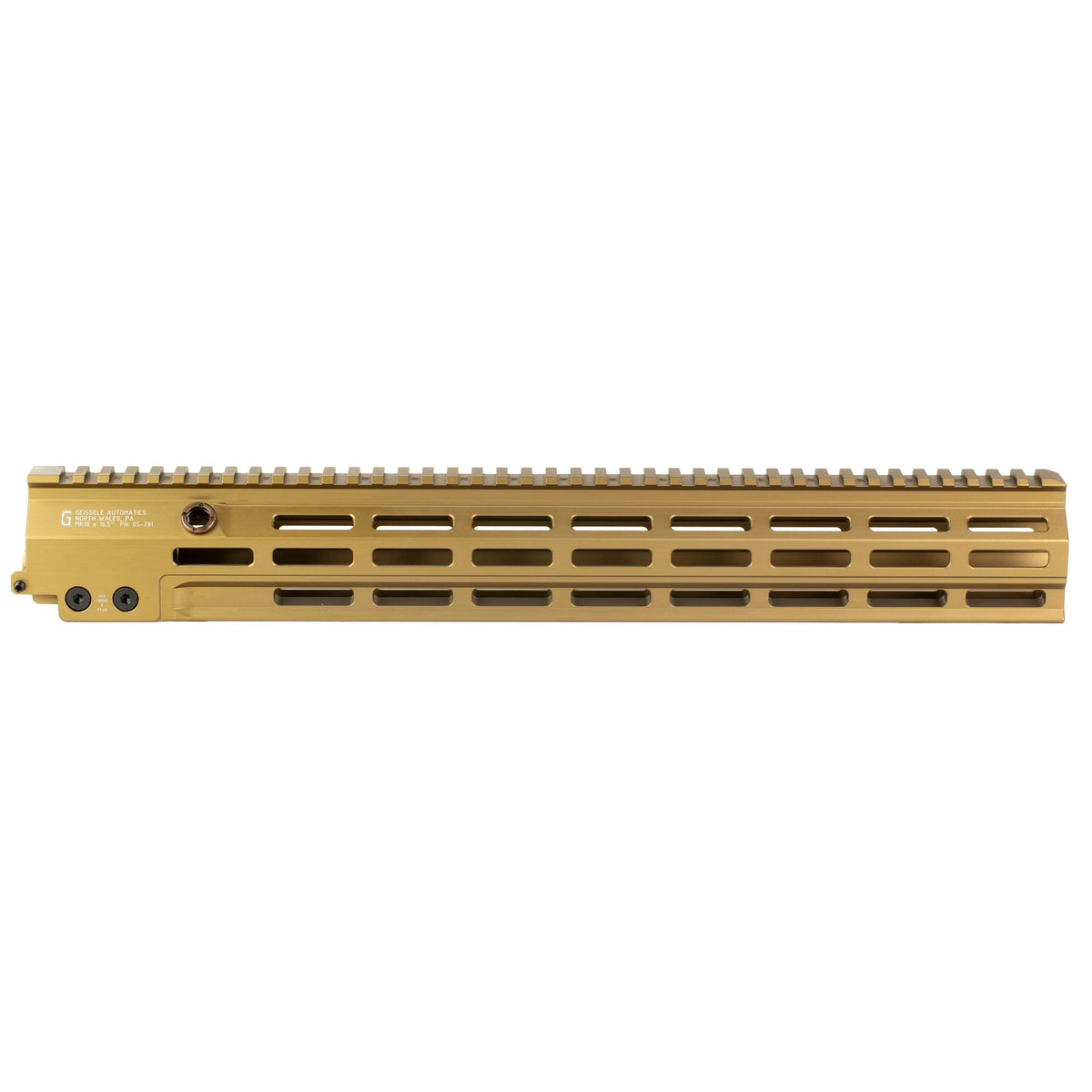 Geissele Automatics - 16.5" Super Modular Rail MK18 M-LOK - DDC — view 3