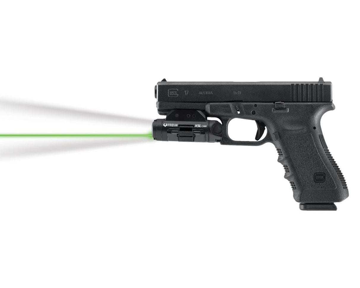 Viridian Weapon Technologies - XTLcam Gen 3 w/ Tactical Light, Green Laser & HD Camera