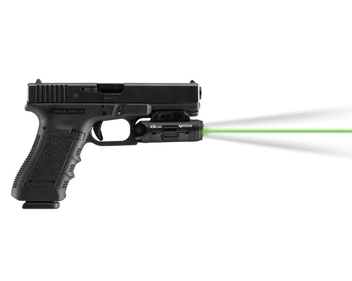 Viridian Weapon Technologies - XTLcam Gen 3 w/ Tactical Light, Green Laser & HD Camera