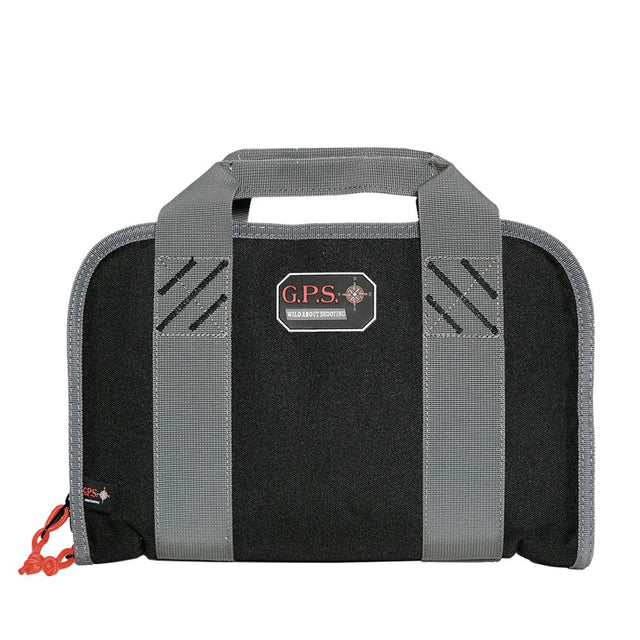 GPS - Double Pistol Case with Mag Storage & Dump Cup - Black