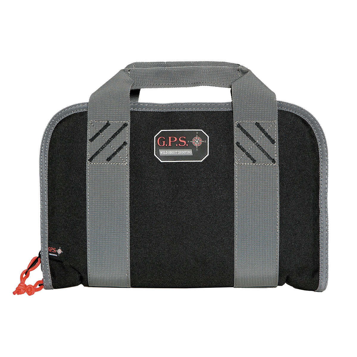 GPS - Double Pistol Case with Mag Storage & Dump Cup - Black