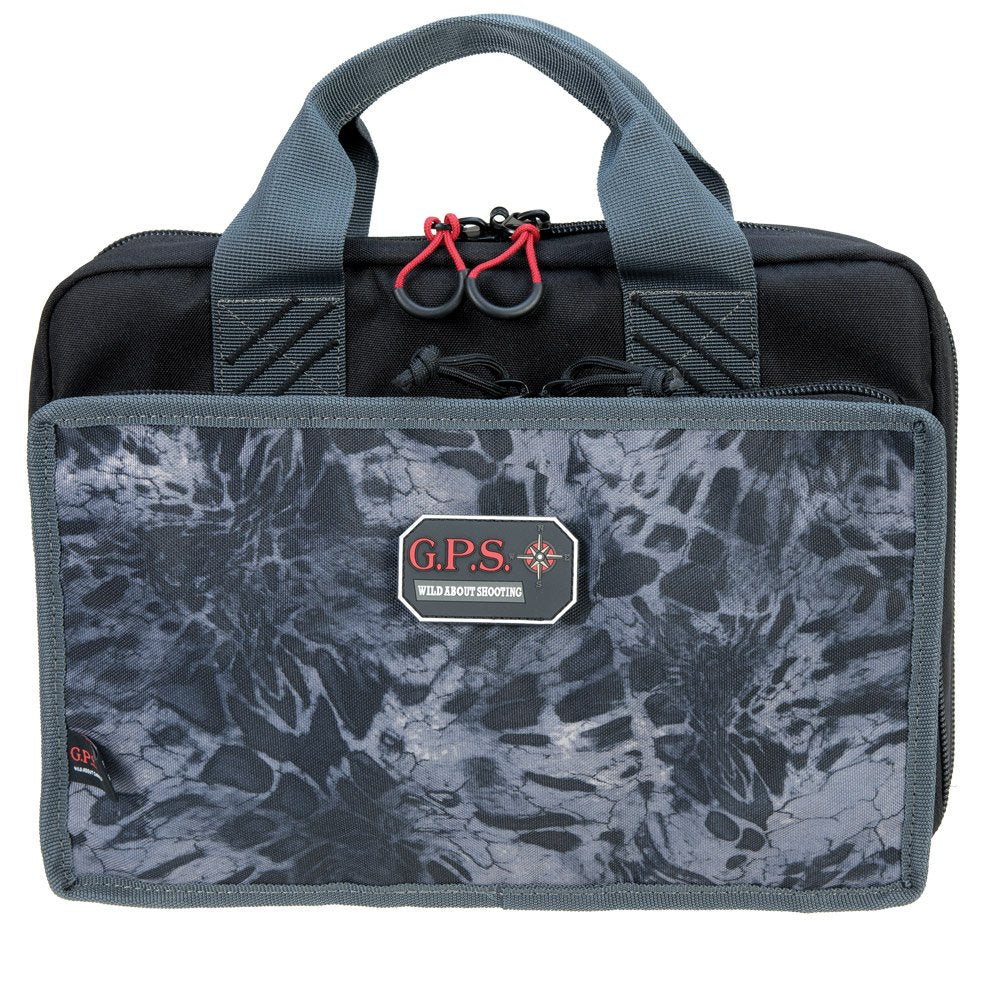 GPS - Quad Pistol Range Bag with Mag Storage - Rifle Green/Khaki