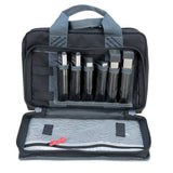 GPS - Quad Pistol Range Bag with Mag Storage - Rifle Green/Khaki