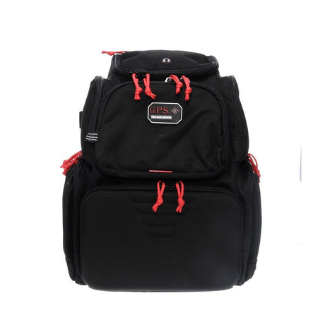 GPS - Handgunner Backpack with Cradle for 4 Handguns - Black