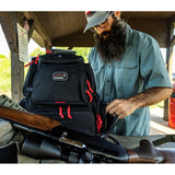 GPS - Handgunner Backpack with Cradle for 4 Handguns - Black