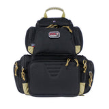 GPS - Handgunner Backpack with Cradle for 4 Handguns - Black/Tan