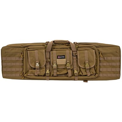 GPS - Double Rifle Case 42" Tactical - Tan